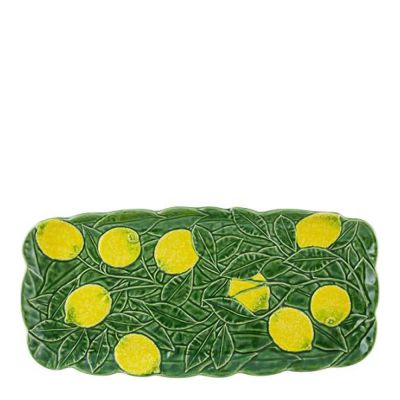 Bordallo Pinheiro - Citron Tarjoilulautanen 43 cm Keltainen/Vihreä