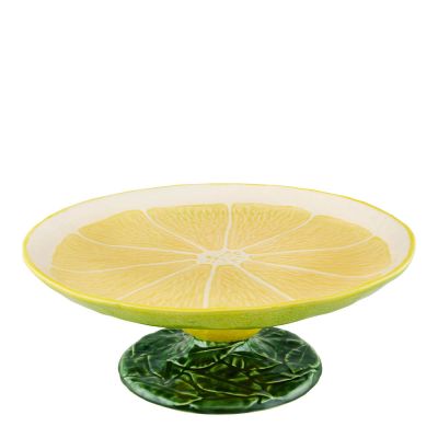 Bordallo Pinheiro - Citron Kakkuvati 33 cm Keltainen/Vihreä
