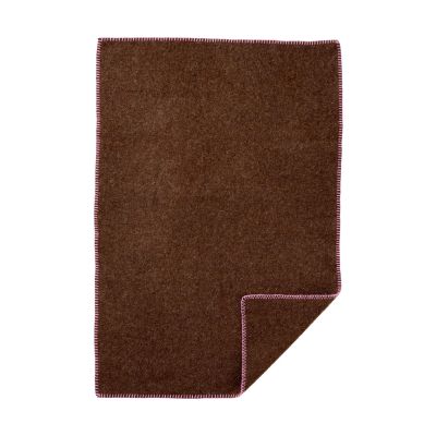 Klippan Yllefabrik Cozy vauvanpeitto Walnut-pink, 65×90 cm