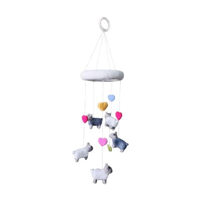 Klippan Yllefabrik Lammas huovutettu mobile 15x50 cm