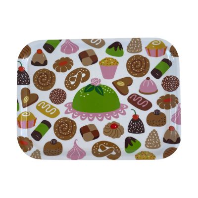 Klippan Yllefabrik Fika tarjoilutarjotin 20x27 cm