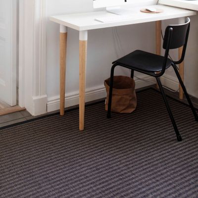 VM Carpet Kelo paperinarumatto 160x230 cm ruskea/musta