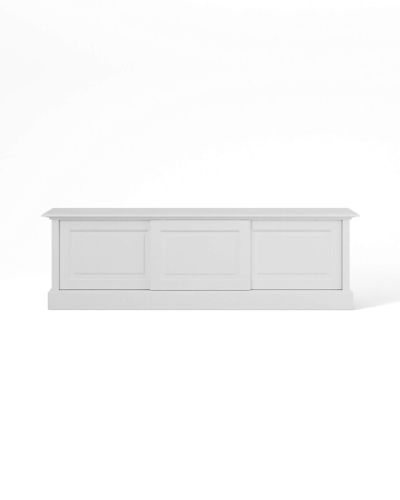 Newport Montauk-mediapenkki, classic white