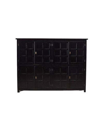 Newport Rhode Island -kaappi, modern black