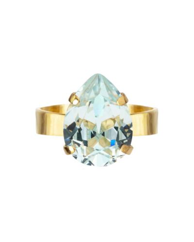Caroline Svedbom Mini Drop sormus light azore