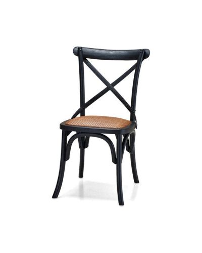 Newport Cross tuoli Black Drifted Oak