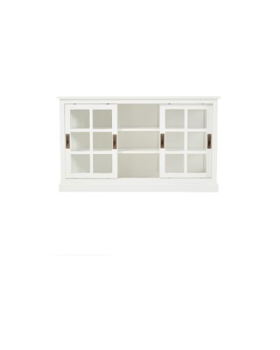 Newport Seethrough-kaappi, classic white