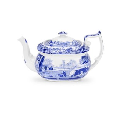 Spode Blue Italian teekannu