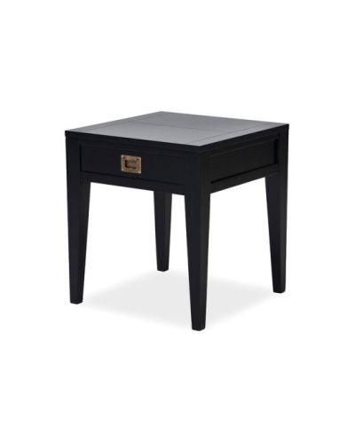 Newport Fairfield-sivupöytä, modern black