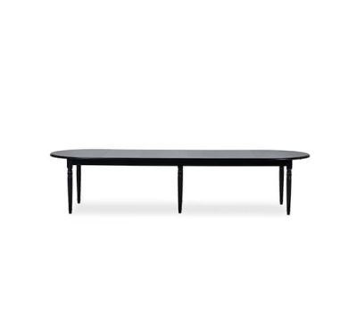Newport Osterville-ruokapöytä, modern black