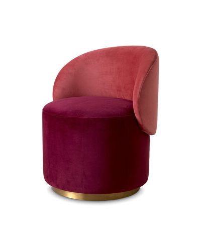 Eichholtz Greer tuoli savona bordeaux velvet