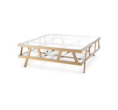 Eichholtz Billinghurst Coffee Table Brushed Brass