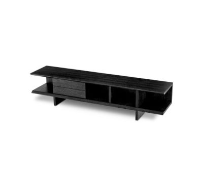 Eichholtz Guerroro TV Cabinet Charcoal Grey
