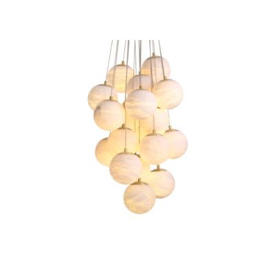 Eichholtz Sphinx Chandelier Alabaster
