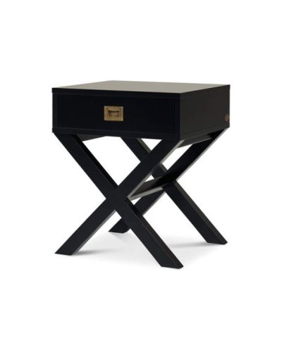 Newport Ashley-sivupöytä, modern black