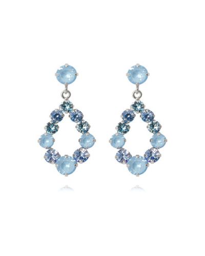 Caroline Svedbom Mini Delia korvakorut sky combo rhodium