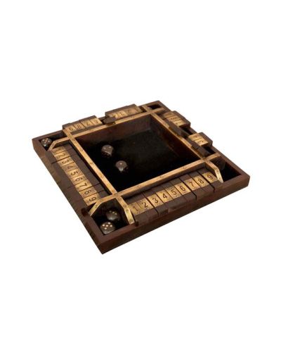 Newport Shut The Box Game Brown
