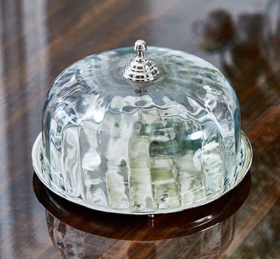Newport Enora Cake Cloche Silver
