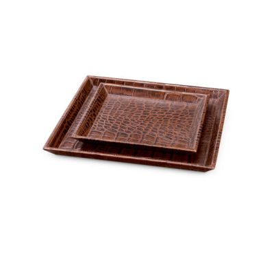 Eichholtz Scaleo Desk Tray Black Set of 2