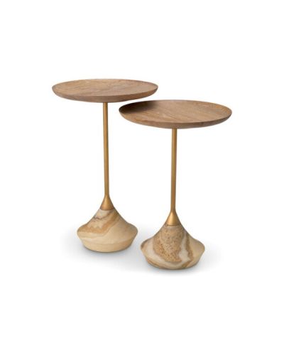 Eichholtz Puglia Side Table Beige set of 2