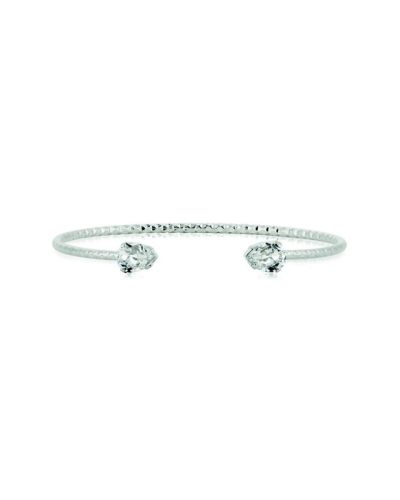 Caroline Svedbom Amelia-rannekoru rhodium crystal