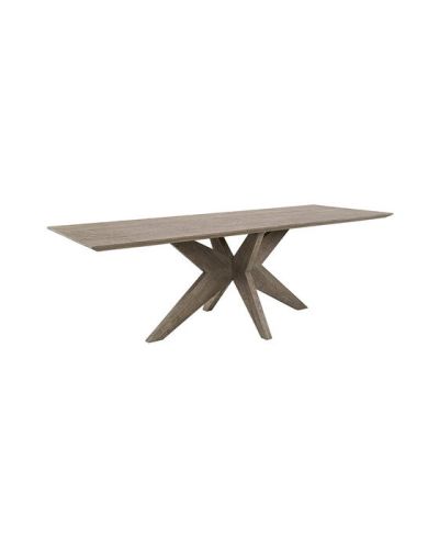 Artwood Lake Slim Dining Table Pebbles Grey
