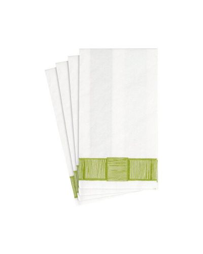 Caspari Ribbon Border lautasliinat 12 kpl