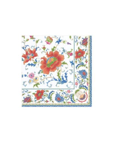 Caspari Chinese Ceramic -lautasliinat, 20 kpl