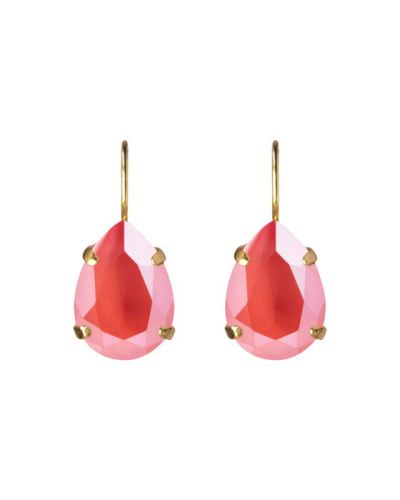 Caroline Svedbom Mini drop clasp korvakorut light coral