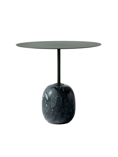 &Tradition Lato ln9 -sivupöytä vihreä / verde grigio -marmori 40 x 50 cm