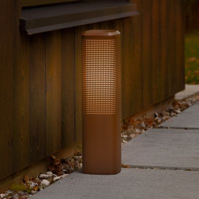 Sidara Seaside -pollarivalaisin, ruskea, IP54, E27 Nordlux - Moderni - Alumiini - Yksilamppuinen