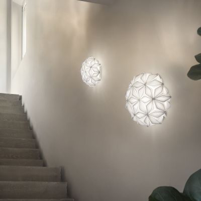 C'EST LA VIE kattovalaisin, valkoinen, Ø 34 cm, 2-lamppuinen, E14 C'EST LA VIE Slamp - Olohuone - Design - Muovi - Plafondi