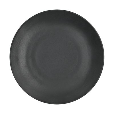 Scandi Living Terra ruokalautanen Musta kivitavara, Ø26,5 cm