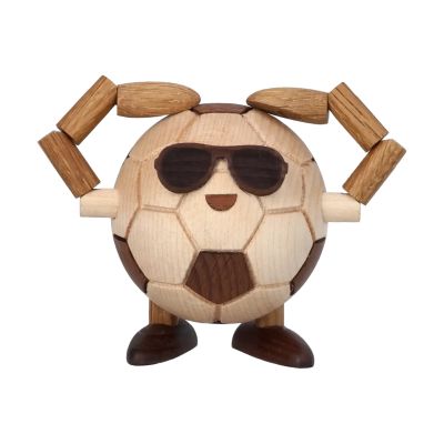 Spring Copenhagen Billy Ball jalkapallofiguuri Beige, 8x6,5x6,7 cm