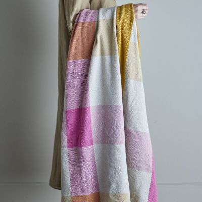 Bloomingville Hadley torkkupeitto 160x130 cm multi