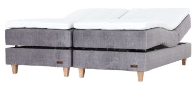 Unia Platina moottorisänky 160 M/XL Stylex, tammi jalat, harmaa Vogue 14
