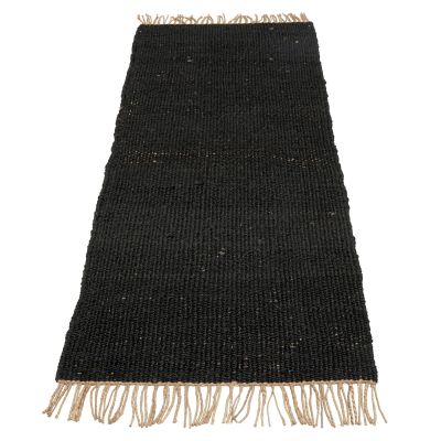 Veke Kaski juuttimatto 80x200 cm musta