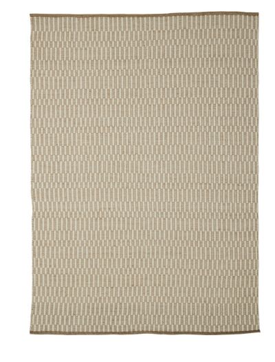 Veke Vaski villamatto 80x200 cm lvalk/valkoinen
