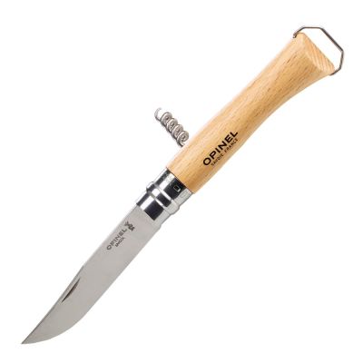 Opinel - Tradition N°10 Taittoveitsi korkkiruuvilla 10 cm Pyökki