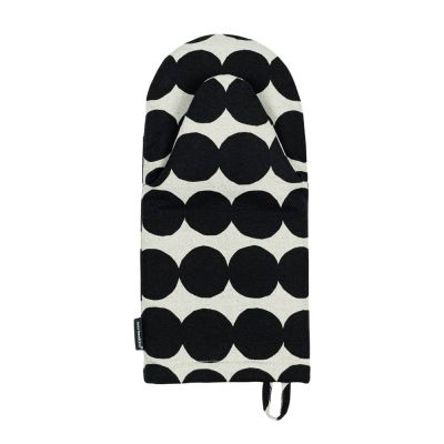Marimekko - Räsymatto Uunikinnas 32 cm Valkoinen/Musta