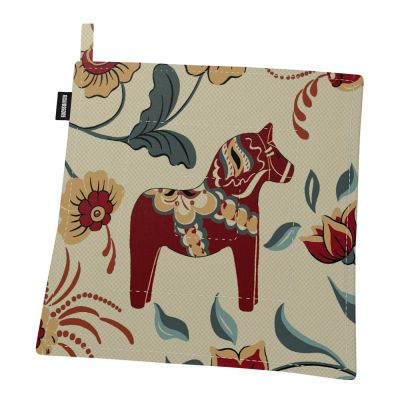 Arvidssons - Leksand Patalappu 65x85 cm Beige/Punainen