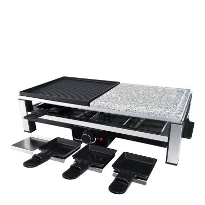 Steba - Raclette RC108 2000W Musta/Teräs