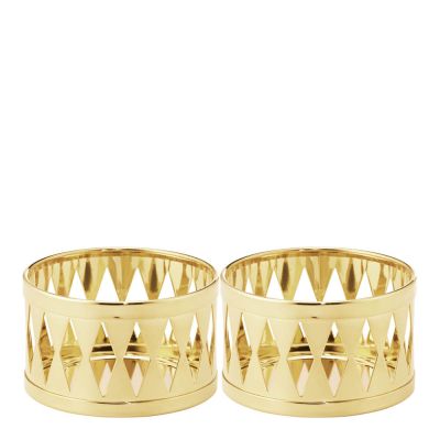 Georg Jensen - 2026 Kynttilälyhty 3,8 cm 2 kpl Kulta