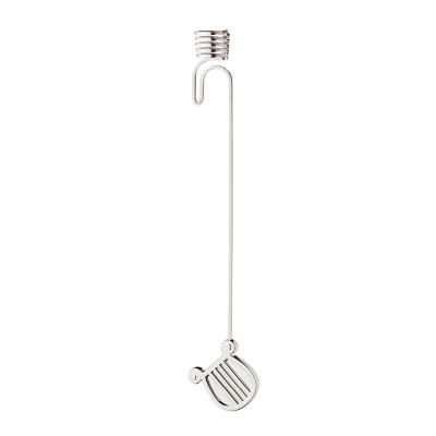 Georg Jensen - 2026 Kynttilänpidike joulukuuseen Harppu 17,5 cm Hopea