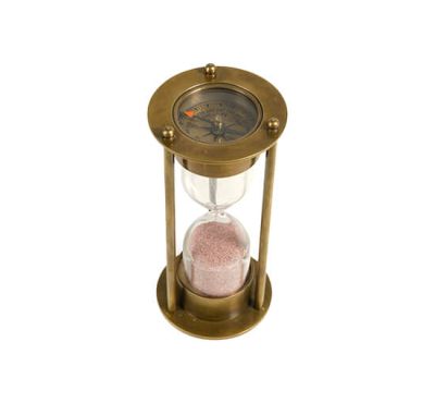 Authentic Models Hourglass Antique Brass