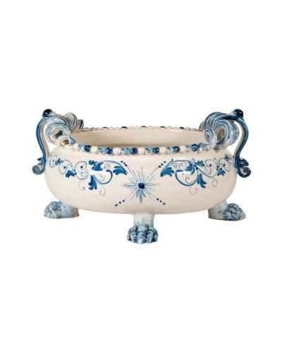 Newport Mondello serving bowl blue/white