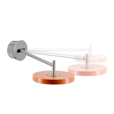 Asteria Long LED-seinävalaisin, oranssi, teräs, kiinteä johdotus UMAGE - Olohuone - Design - Metalli - Yksilamppuinen