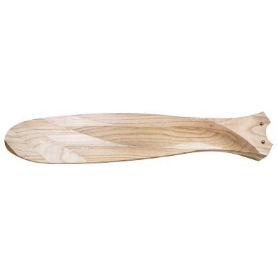 ECO GENUINO kattotuuletin, musta/vaalea puu 122 CasaFan - Olohuone - Moderni