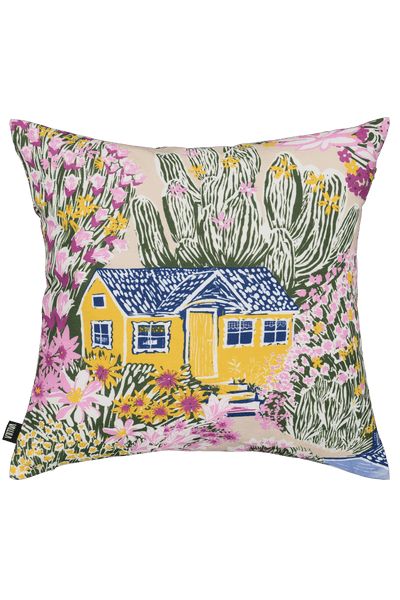 Vallila Huvilapolku-koristetyynynpäällinen