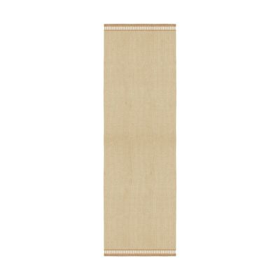 Layered Röllakan Solid villamatto Mariegold, 75x240 cm